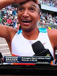 Donavan Brazier is BACK! 👏👏👏