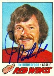 Jim Rutherford autographed Hockey Card (Detroit Red Wings) 1977 Topps #239  at Amazon's Sports Collectibles Store