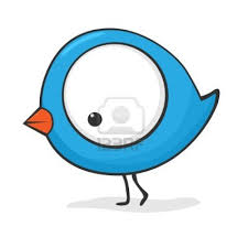Bird With Big Eyes Cartoon Birdie Big Eye Animales Bebes Sellos Dibujos