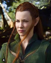 ☆Tauriel☆ This elf has my respect. Although not mentioned in the books, she  could very well be a character from Tolkien's great and wonderful universe.