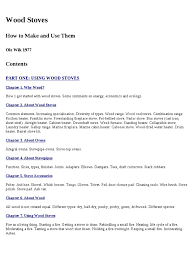 Gas stoves give you versatility with the turn of a dial. Wood Stoves How To Make And Use Them Ole Wik 1977 Stove Furnace