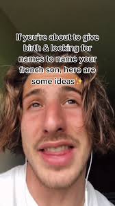 French Middle Names Boys