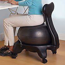Stability Ball Desk Chair Great For The Core For Workouts You Can Do At Home Check Out Theworkoutgirl Co Ball Chair Balance Ball Chair Exercise Ball Chairs