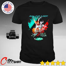 De montpellier � rennes, de lille � pau, le chanteur donnera 22 concerts entre f�vrier et avril 2020 durant lesquelles il se produira avec des hologrammes. Jean Louis Aubert Tournee 2020 Olo Tour Signature T Shirt Ct Fashion Store