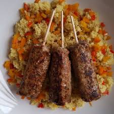 Add remaining lemon juice and olive oil and season with salt. Lunch Today Was Cous Cous Peppers And 3 Sainsburys Minted Lamb Kebabs For 6syns Slimmingworld Slimmingworlduk Sw Slimmingworldjourney Slimmingworldjourneyu