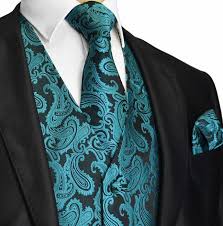 Black And Gold Paisley Vest Tuxedo Grey Gold Patterned Vest Google Search Coral Is Pink This Is Teal Lunatics Also Rachel Le Gusta Tuxedo Vest Vest Dress Tuxedo