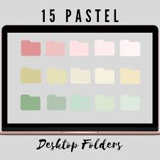 In this video i'm going to be showing you my tips and tricks on how to customize your desktop aesthetic. Desktop Icons Desktop Folders Pastel Icons Macbook Icons Computer Icons Organizer Icons Folders Digital Colored Aesthetic In 2021 Desktop Icons Macbook Icon Computer Icon