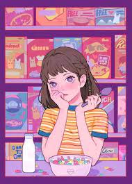 Setiap orang akan senang jika memiliki gambar animasi kocak. 100 Ide Minuman Boba Stiker Minuman Kucing Belang Tiga