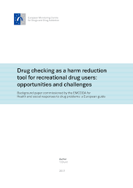 Pdf Drug Checking As A Harm Reduction Tool For Recreational Drug Users Opportunities And Challenges