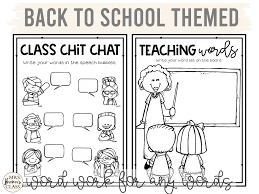 You simply create a family account, add your student's name, then import our 1st grade. Fall Themed Word Work Spelling Activities For Any Words Mrs Bremer S Class