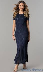 Sequined Lace Mob Maxi Length Dress Mother Of The Bride Dresses Mother Of Bride Outfits Lace Dress