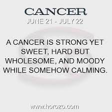 Your zodiac sign's personality is a good roadmap for how you'll react when someone breaks up with you being spontaneous is not their strong point. Cancer Fact A Cancer Is Strong Yet Sweet Hard But Wholesome And Moody While Somehow Calming