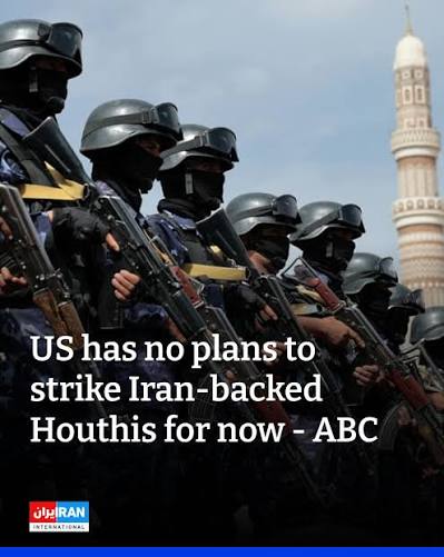The Trump administration is providing Saudi Arabia with significant  intelligence and targeting assistance but does not currently plan to launch  direct military strikes against Yemen's Iran-backed Houthis, ABC News  reported, citing two