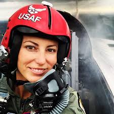 Pritchett experiences G forces not in dragster, but with USAF Thunderbirds 