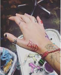 These Are The Stories Behind 36 Celeb Tattoos Michael Jackson Tattoo Paris Jackson Tattoo Paris Jackson