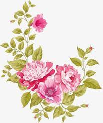 Flowers Vector Material Green Flower Png Transparent Clipart Image And Psd File For Free Download Vector Flowers Flower Illustration Flower Art