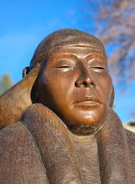 A ghost at Biddulph Grange garden geology exhibit