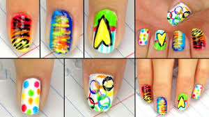 Stylish ideas for dotted manicure will fit any outfit and make it more elegant. 5 Cute Easy Back To School Nail Designs Youtube