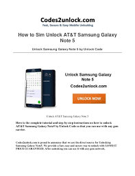 Links on android authority may earn us a commission. Unlock Samsung Phones