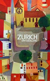 kairos is absolutely in love with this vintage zurich switzerlan poster vintage travel posters retro travel poster vintage posters