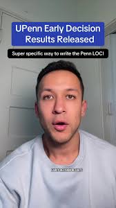 Upenn Early Decision