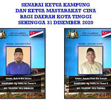 B) kadar bermastautin adalah 4 bulan atau lebih walaupun alamat mykad di luar. Pena Maya Ketua Kampung Mohd Ramzan Johari