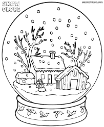 Themed games, puzzles, coloring & learning fun, plus a travel planner, journaling pages & packing lists for kids ages 8 and up Snow Globes Coloring Pages Coloring Home