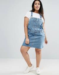 Salopette jeans donna dei migliori designer su yoox. Asos Curve Robe Salopette En Jean Bleu Delave Moyen Asos