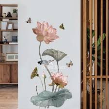 Lowest price promise · compliance guarantee · usa made Home Decor Wall Stickers Flower Bird Butterfly Fish Pvc Self Adhesive