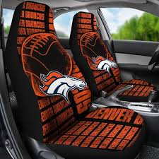 The Victory Denver Broncos Car Seat Covers Denver Broncos Bronco Car Denver Broncos Football