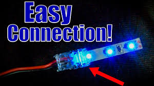 7 pin rocker switch wiring on white led how to wire a 4 pin led switch. How To Connect Led Strips To Wires Using Led Strip Connectors Youtube