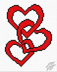 They are also free instant downloads. The Small Hearts By Haftix Patterns Gvello Stitch