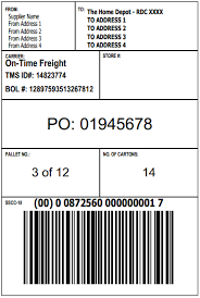 The printed label contains the following data the loading weight that is displayed corresponds to the gross weight from the material master multiplied. Https Homedepot Symboltest Com Documents Thd Barcode Specifications Pdf