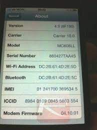 Hiện nay như chúng ta đã biết at&t đã bắt đầu unlock cho các thiết bị ip. Unlock 4 3 1 Iphone 4 On 04 10 01 Baseband Using Gevey Sim Redmond Pie