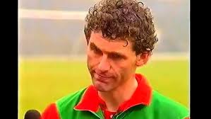 GLENS CUP FINAL HERO JIMMY CLEARY SPEAKS AFTER GLENTORAN V GLENAVON 1988  IRISH CUP FINAL