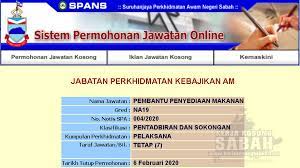 Sedang cari senarai terkini jawatan kosong di sabah? Jawatan Kosong Kerajaan Mac 2021 Surat R