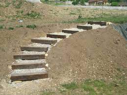 un escalier dans le jardin le blog de samy73 escalier de jardin marches jardin amenagement jardin en pente