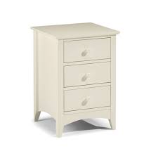 Free delivery and returns on ebay plus items for plus members. Cameo Stone White 3 Drawer Bedside Table
