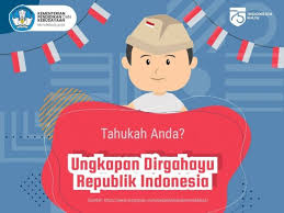 Hari kemerdekaan indonesia adalah hari dimana bangsa indonesia berbangga dan bersuka cita dalam menyambut peristiwa yang. Penulisan Ucapan Selamat Hari Kemerdekaan Ri 17 Agustus Yang Benar Dari Kemdikbud Indozone Id