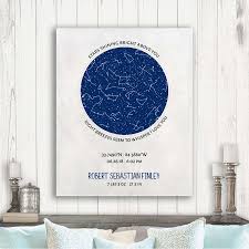 birth announcement custom star may boy nursery art stars shining bright night sky print baby gift astrology gift star chart 1741