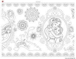 We have an elena coloring page collection that you can store for your children's learning material. Mandala Zentagle Adult Disney Elena Of Avalor Coloring Pages Printable