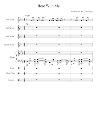 Each of our free downloads includes a free svg file, png, eps and dxf.we hope you can find what you need for your cutting projects. Here With Me Marshmello Sheet Music For Piano Drum Group Clarinet In B Flat Clarinet Bass More Instruments Mixed Ensemble Musescore Com
