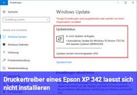 Taken directly to use and exclusive offers. Druckertreiber Eines Epson Xp 342 Lasst Sich Nicht Installieren Windows 10 Net