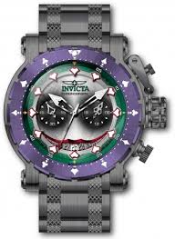 Invicta dc comics men 52.5mm stainless steel + aluminum black + purple + green red+green+purple+antique silver dial z60 quartz dc comics model premier invicta the joker watch collection for men & women. Dc Comics Model 32906 Invictawatch Com