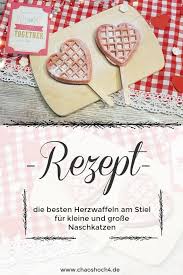 Rosa Herzwaffeln Am Stiel Nicht Nur Am Valentinstag Ein Hingucker Chaoshoch4 Waffel Am Stiel Liebe Geht Durch Den Magen Lecker