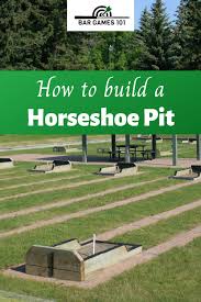 I used landscaping timbers and landscape timber stakes to build the frame. How To Build A Horseshoe Pit Diy Instructions For Your Home Court