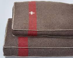 Heart blanket cream and black hand knit, baby blanket, bassinet blanket, baby shower, modern baby blanket. Vintage Swiss Cross Blanket Dog Bed Shinbone Alley
