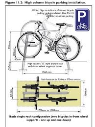 Layout And Spacing Of Parking Furniture Bikeoff Parking Standards Consultation In 2020 Bike Stand Parks Furniture Bike Storage Dimensions