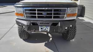 Customizable Wiy Front Bumper Standard Ford F250 F350 1993 1996 Truck 582 Move Bumpers Truck Bumpers Truck Bumpers Ford Jeep Wrangler Bumpers