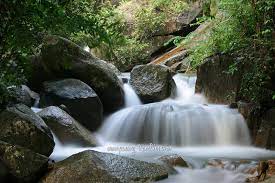 Air terjun tu terletak di antara balik pulau dan teluk bahang. Titi Kerawang